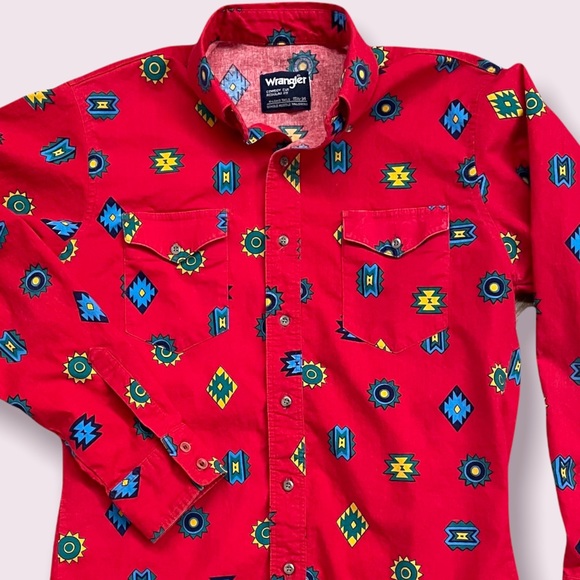 Wrangler Other - Wrangler Vintage Cowboy Cut Western Shirt